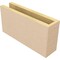 Ekena Millwork 4in. W x 8in. H x 16in. L Block Woodgrain TimberThane Rafter Tail, Primed Tan RFTUR04X08X16BLKRCPR - alternate 2